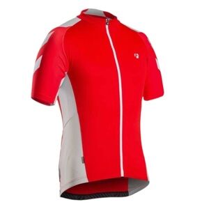 Bontrager Cycling Jersey Short Sleeve Zip Front Men’s Size XL 3 Back Pockets